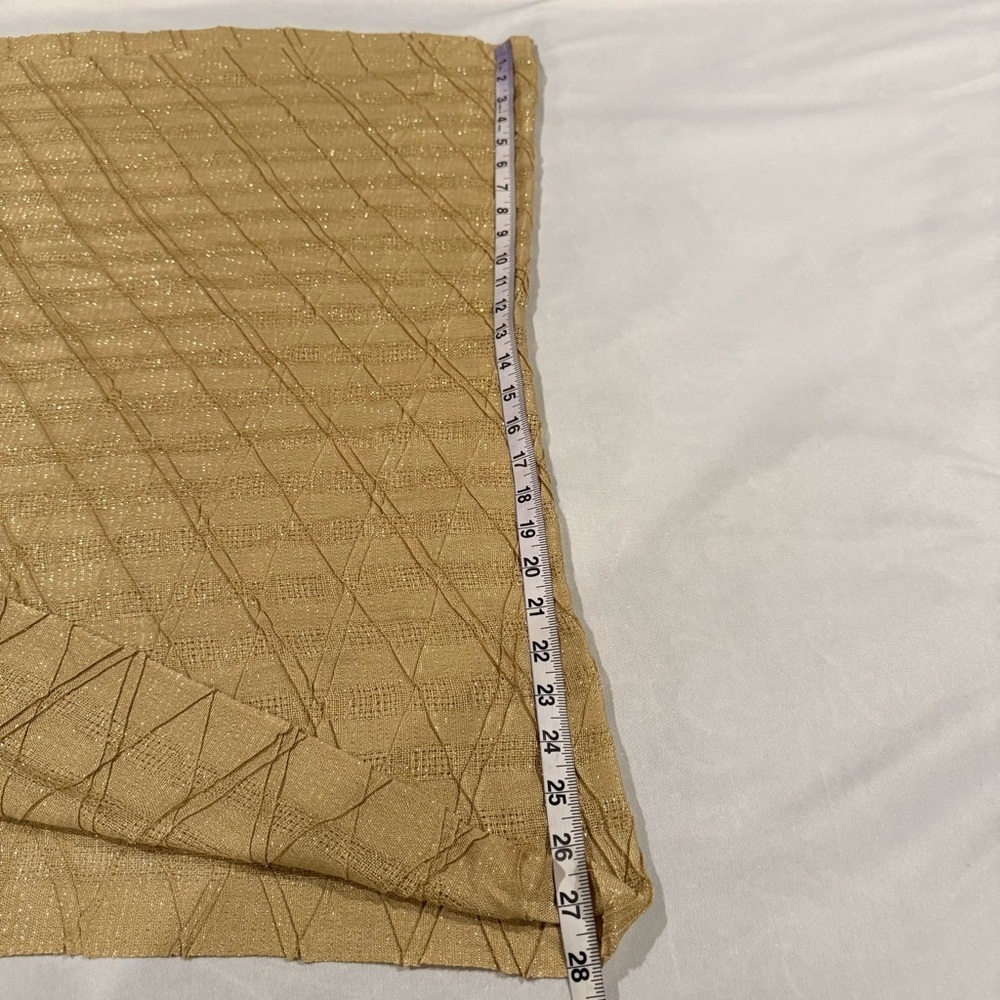 Source Unknown Gold Scarf - Picture 3 of 4